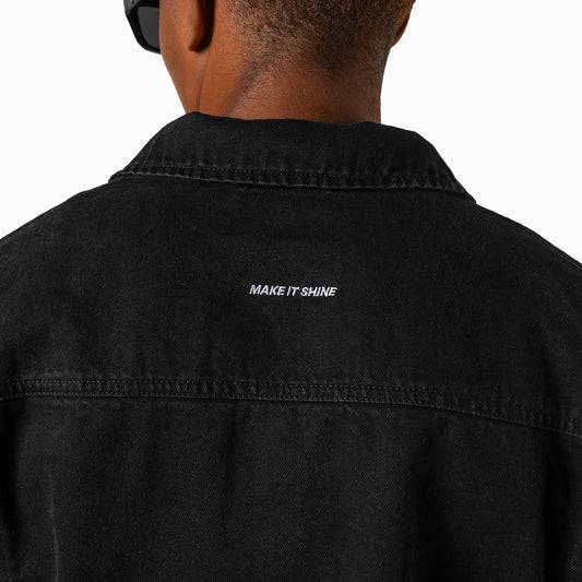 Denim Jacket Monogram - Noir
