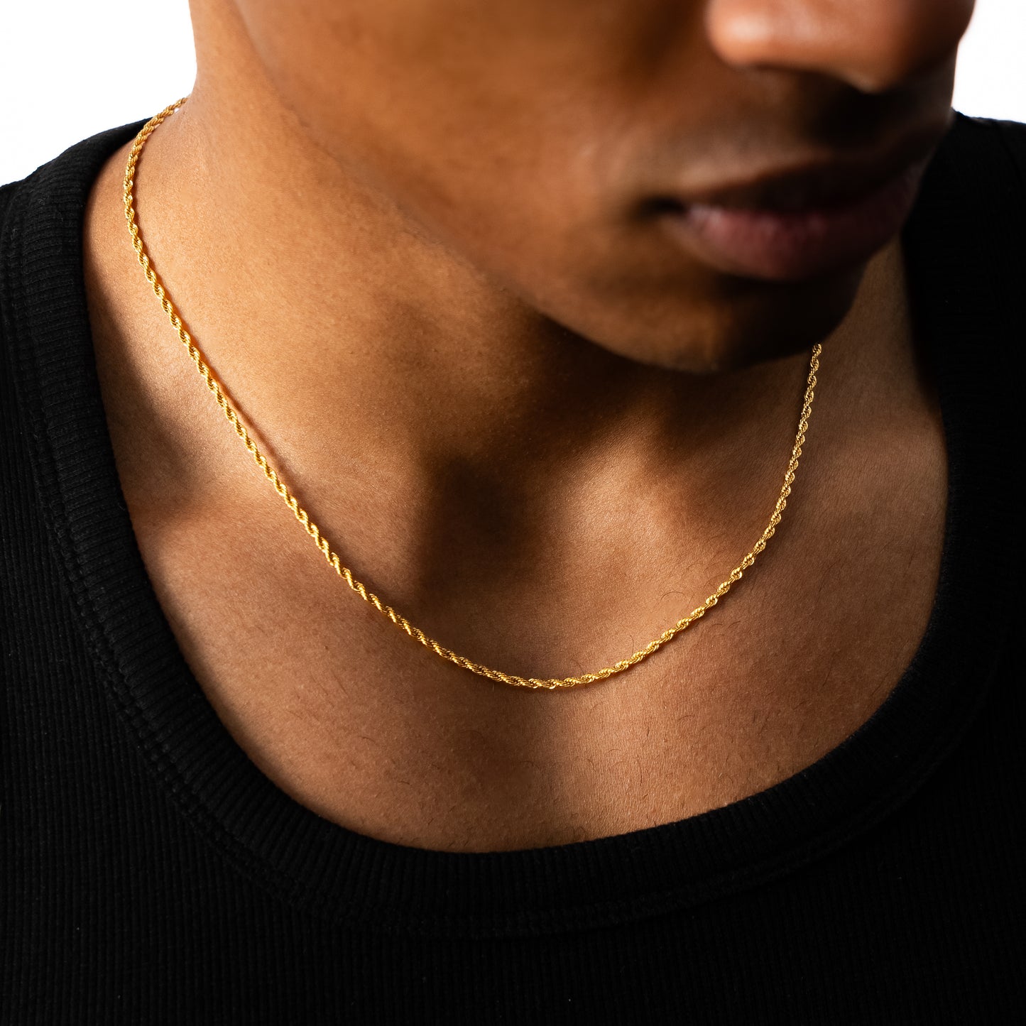 Chaîne Rope 2 mm dorée
