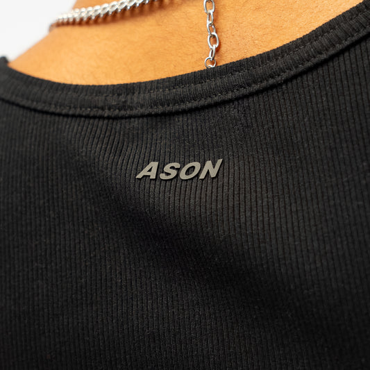 Rib Tank Signature - Noir