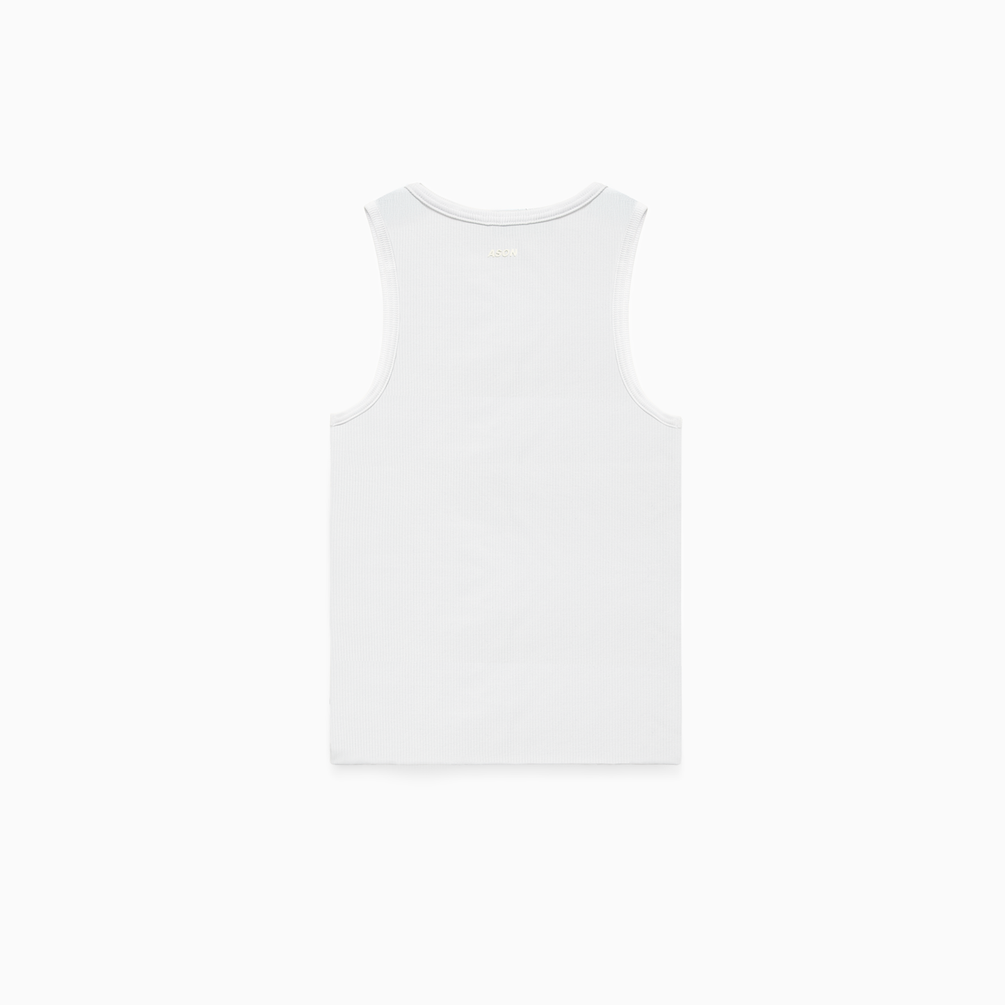 Rib Tank Signature - Blanc