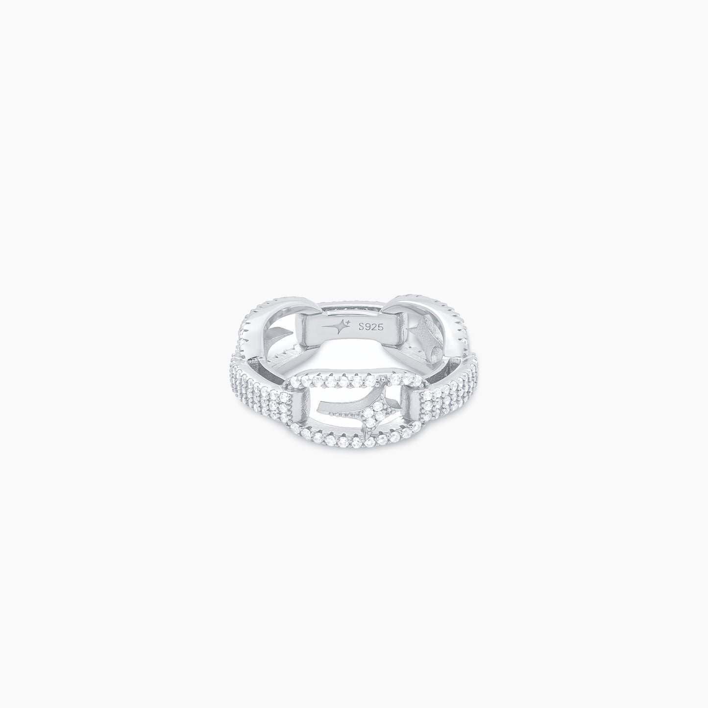 Silver signature H-ring