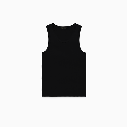 Rib Tank Signature - Noir