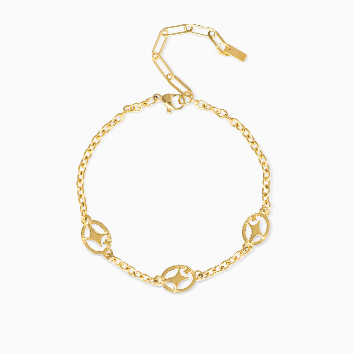 Gold Signature Cable Bracelet