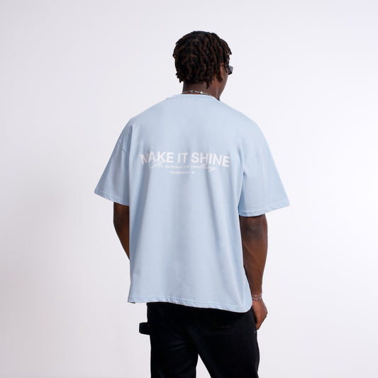 T-shirt Signature Bleu clair