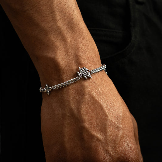 MIS Cuban Bracelet - Silver