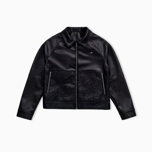 Monogram Leather Jacket