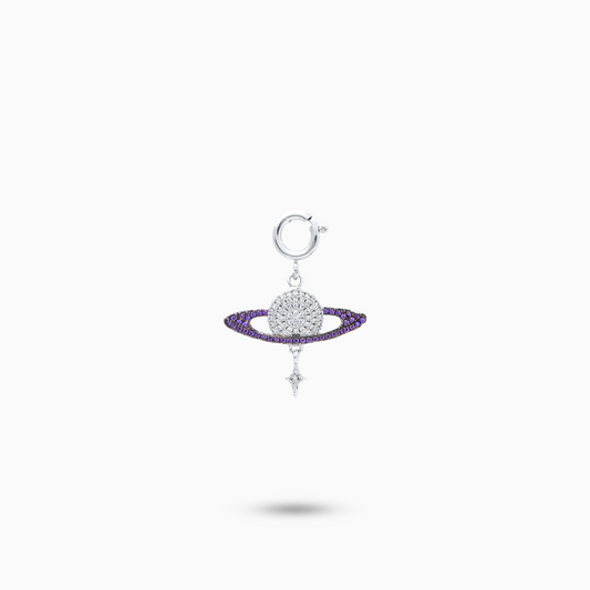 Sleakz Pendant - Falling Planet violet