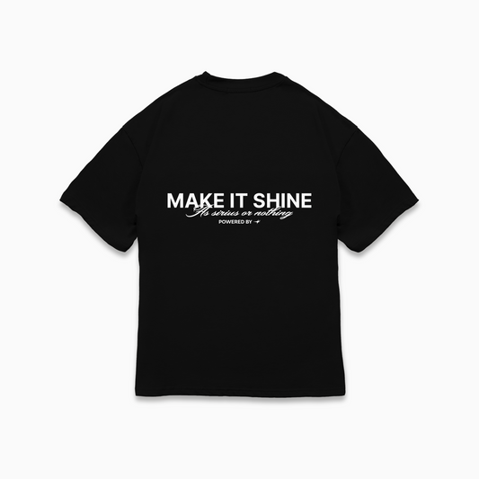 Make it Shine T-shirt - Black