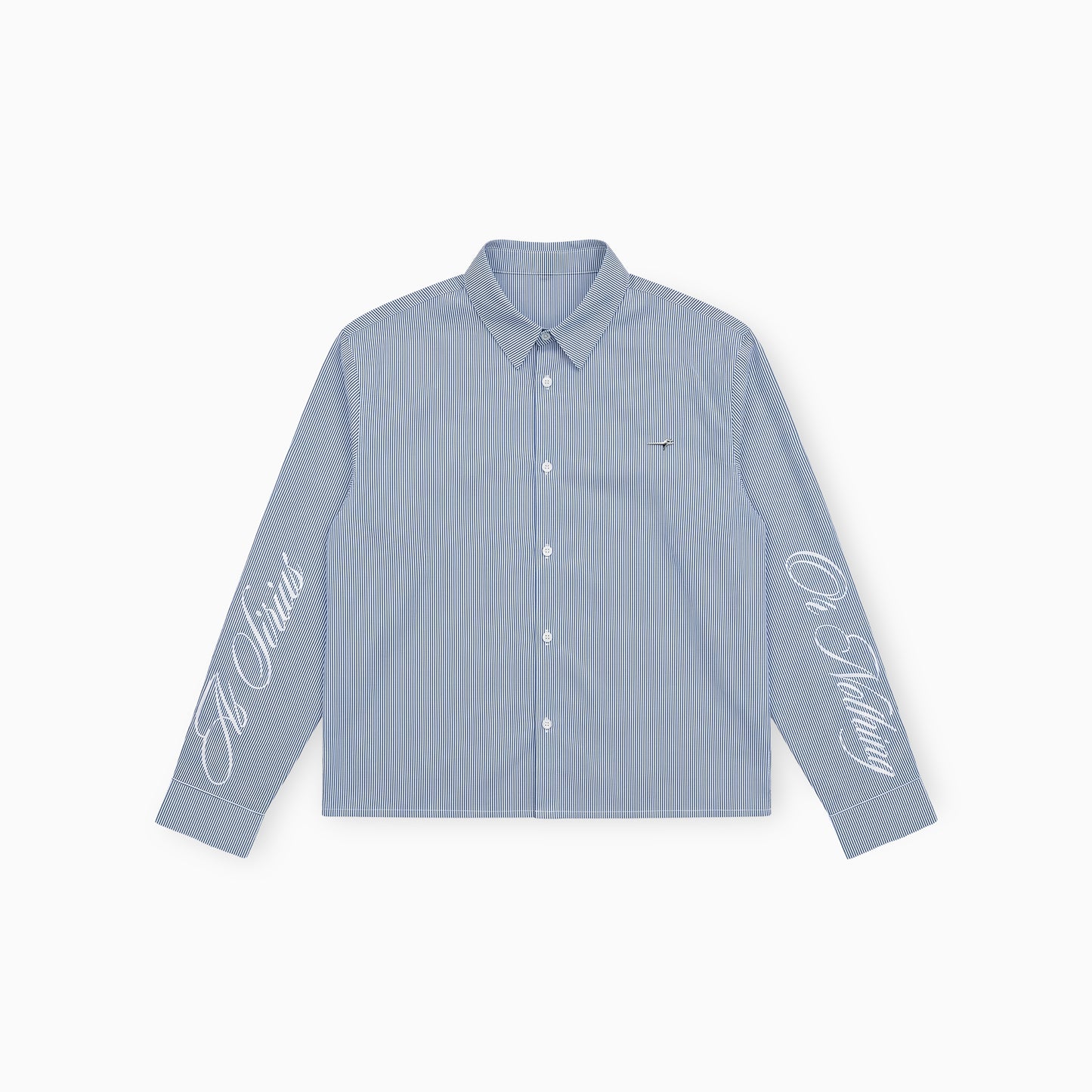 Striped long sleeve Shirt - Bleu & Blanc