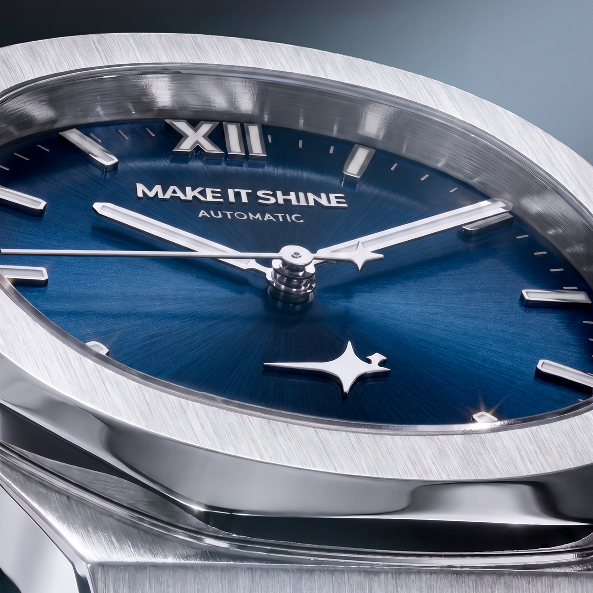 ASON1 - Blue Dial & 316L Stainless Steel Bracelet