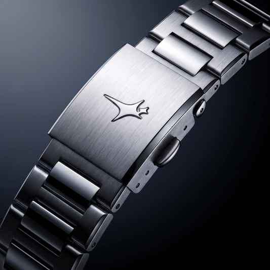 ASON1 - White Dial & 316L Stainless Steel Bracelet
