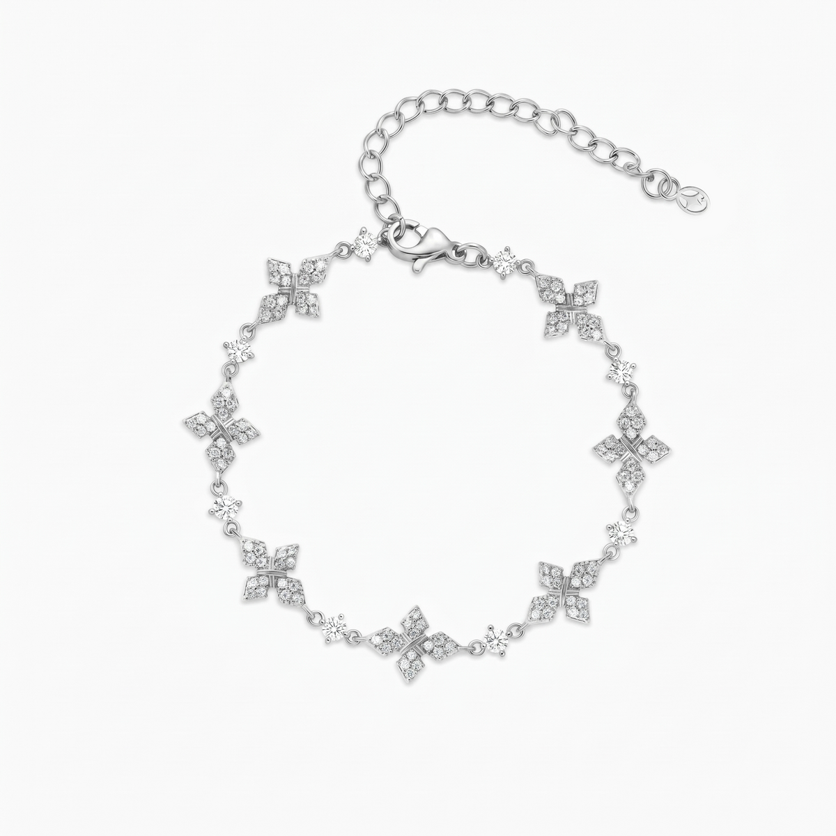 Bracelet Iced Celestial - 925 Sterling Silver / VVS Moissanite