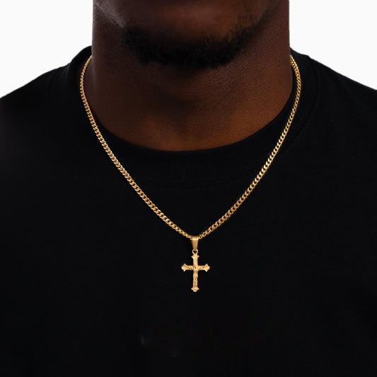 Golden crucifix