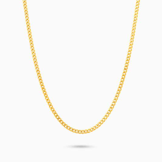 Cuban link chain 2 mm