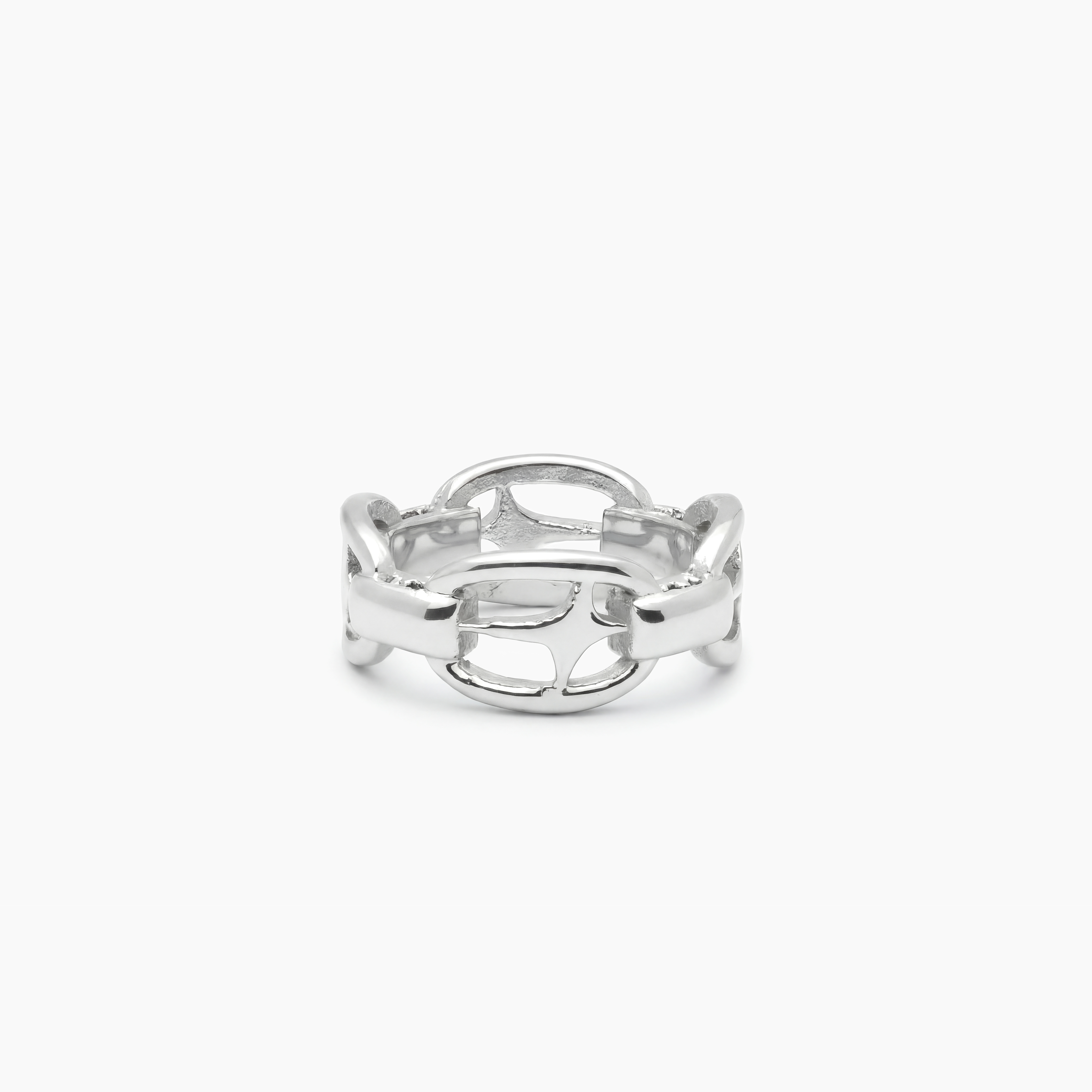 Silver signature H-ring – Make it shine
