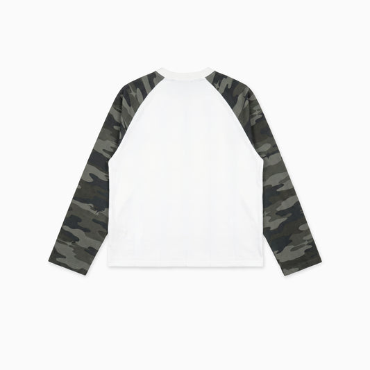 Camo waffle long sleeve - Green