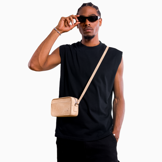 Messenger bag Signature - Beige