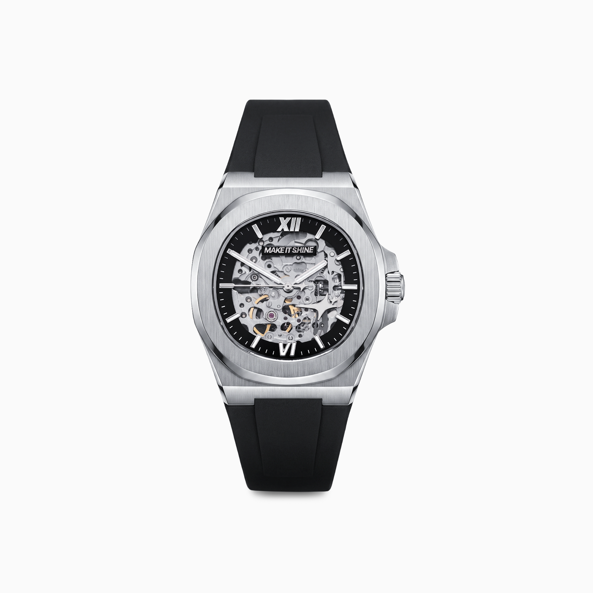 ASON1 - Skeleton Dial & Rubber Strap