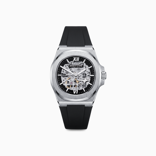 ASON1 - Skeleton Dial & Rubber Strap