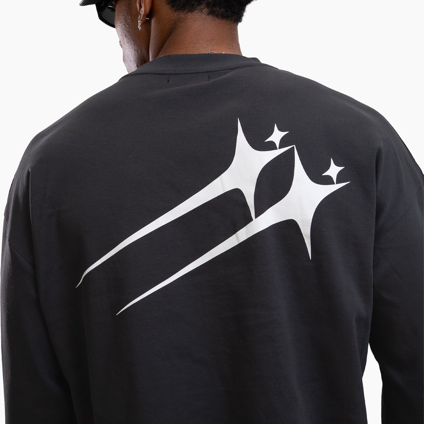 Long sleeve Twin Stars - Black