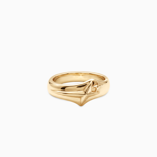 Signature ring V2 - Dorée